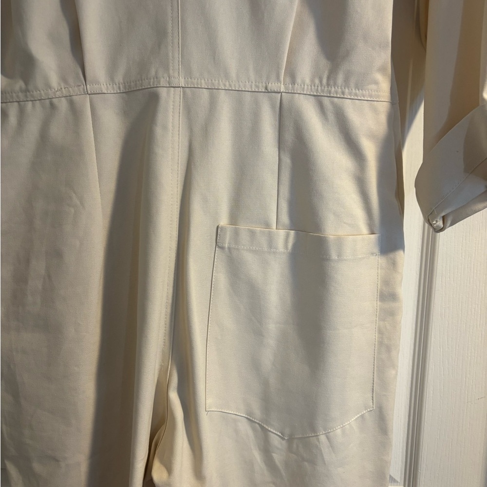 Elegant Cream Jumpsuit